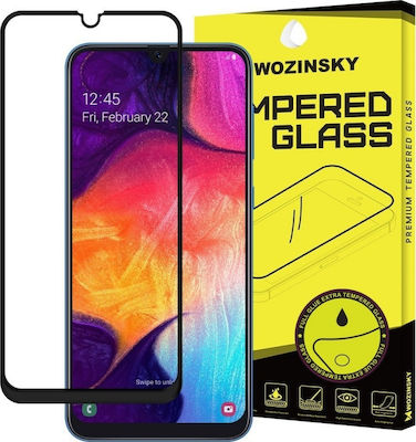 Wozinsky Full Face Tempered Glass Black (Galaxy A40)