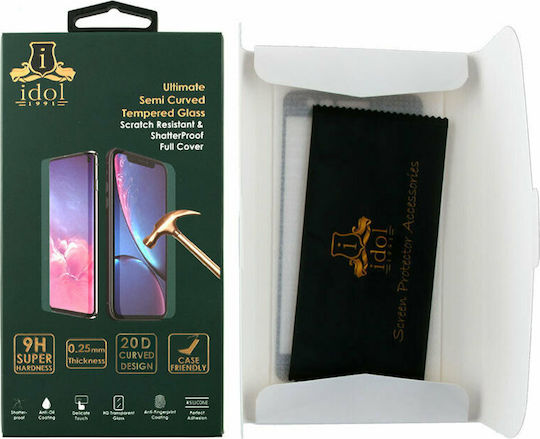 Idol 1991 Full Glue Full Face Tempered Glass (Redmi 8A) 8256332