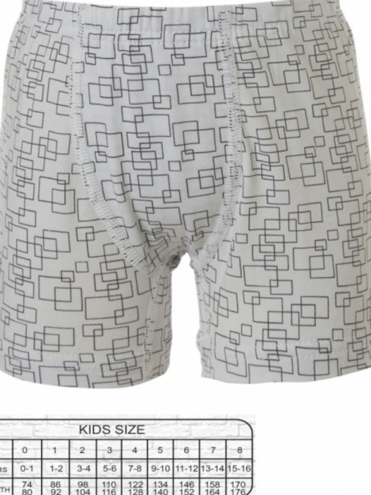 Energiers Kinder Boxershorts Weiß 1Stück