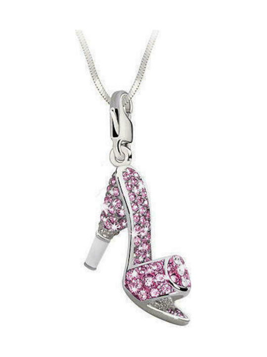 Charm Schuh rosa