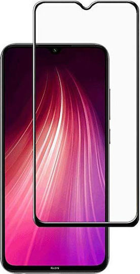 Roar Пълно лепило Закалено стъкло за цялото лице (Redmi Note 8)