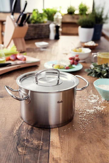 Fissler Original Profi Неръждаема Тенджера Мармита 9.3лт / 24см