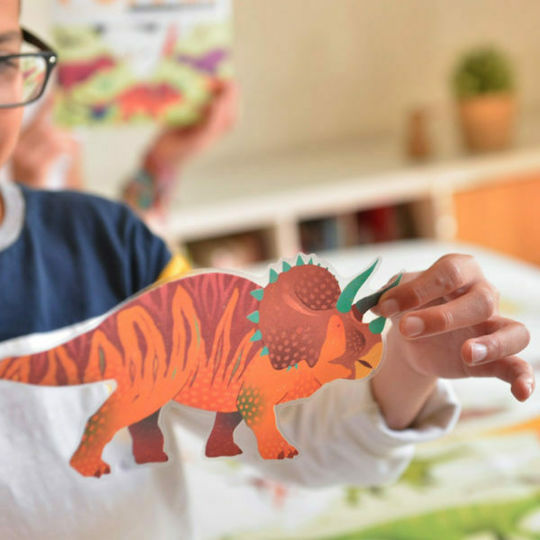 Poppik Αυτοκόλλητα Discovery Dinosaurs για Παιδιά 5+ Ετών