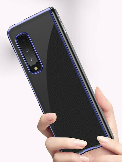 Hurtel Electroplating Case Back Cover Πλαστικό 0.3mm Μπλε