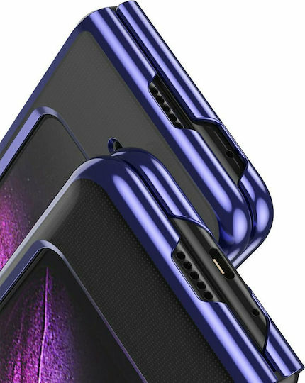 Hurtel Electroplating Case Back Cover Πλαστικό 0.3mm Μπλε