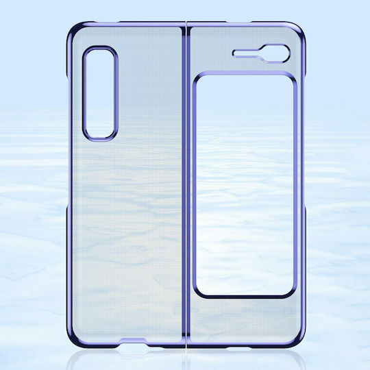 Hurtel Electroplating Case Back Cover Πλαστικό 0.3mm Μπλε