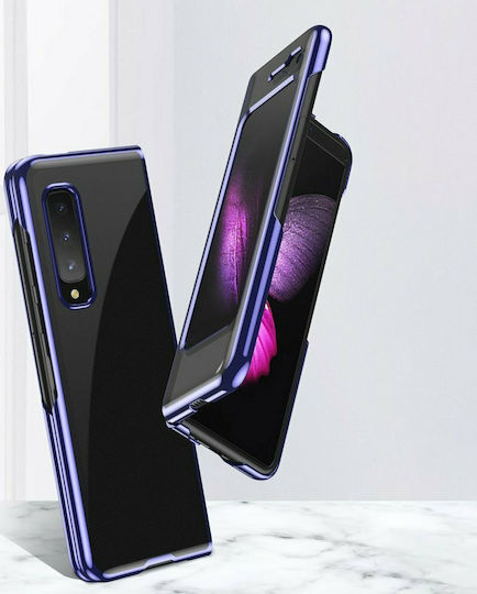 Hurtel Electroplating Case Back Cover Πλαστικό 0.3mm Μπλε