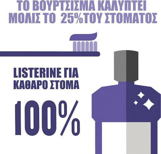 Listerine Advanced White Στοματικό Διάλυμα για Λεύκανση & κατά της Πλάκας 250ml