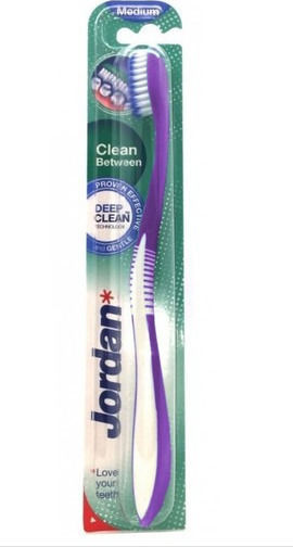 Jordan Clean Between Medium Οδοντόβουρτσα Medium Μωβ