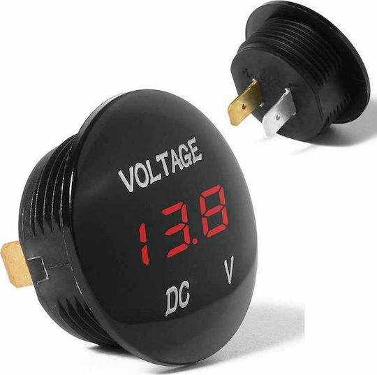 Car Voltmeter Digital Instrument Led