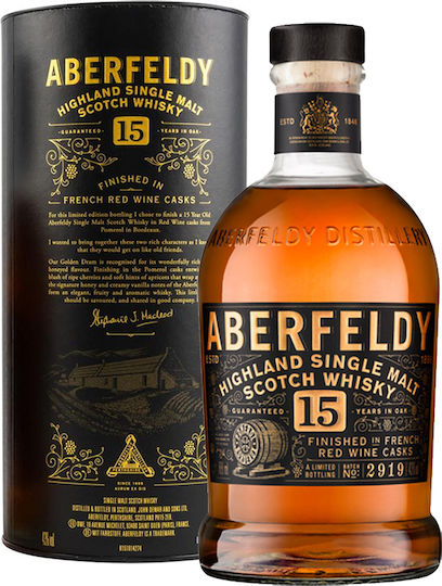 Old Single Malt Whisky 15 Years Scotland 40% 700ml