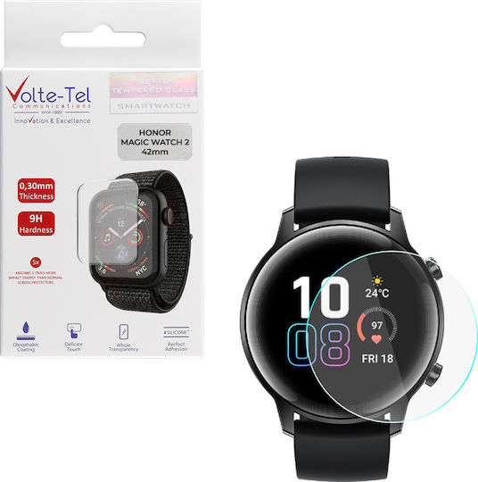 Volte-Tel 2.5D Full Glue Tempered Glass for the Honor Magic Watch 2 42mm 1pcs 8281013