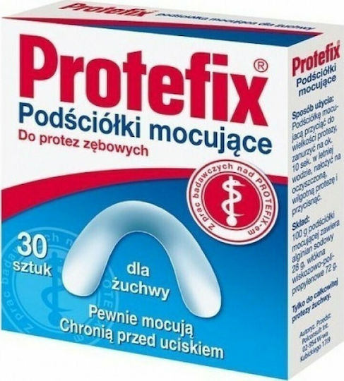 Protefix Downstairs Denture Adhesive Patches 30pcs