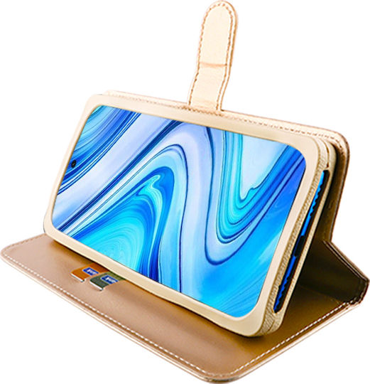 Volte-Tel Silicone Book Buchhülle bis 6.9" Gold
