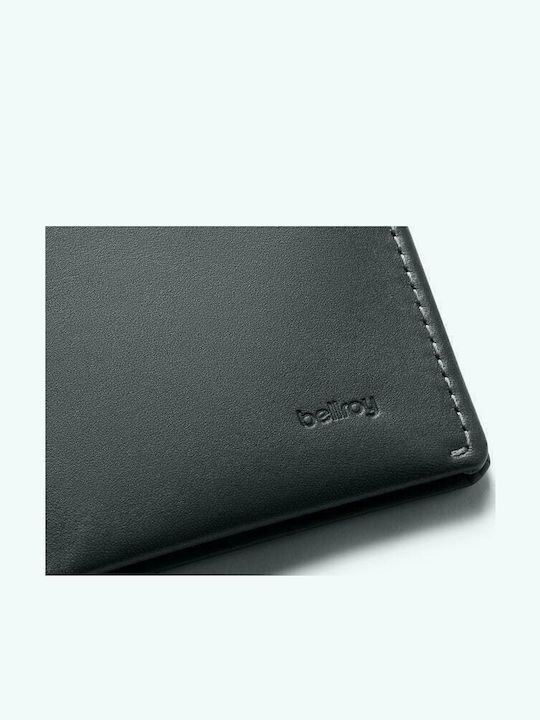 Note Sleeve 301 Leather Men's Wallet with RFID Black