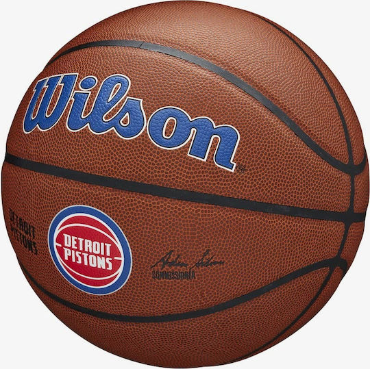 Wilson NBA Detroit Pistons Баскетболна топка Вътрешна/Външна