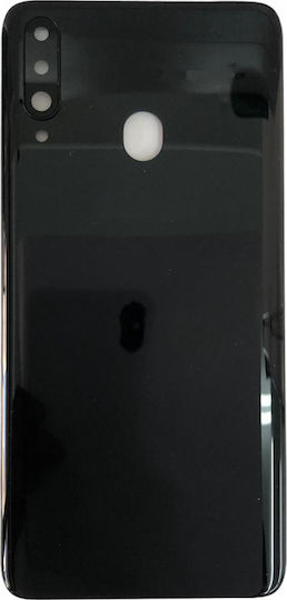 Replacement Back Cover Black for Galaxy A20s