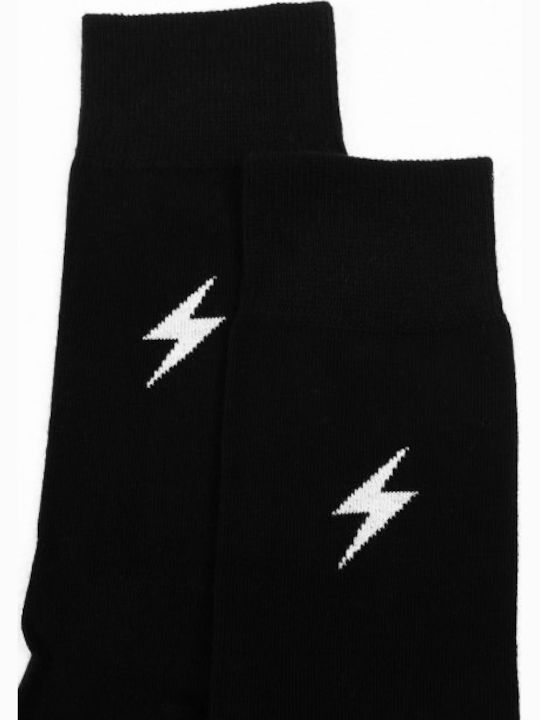 John Frank Thunder Ανδρικές Μονόχρωμες Κάλτσες Μαύρες John Frank Thunder Ανδρικές Μονόχρωμες Κάλτσες Μαύρες