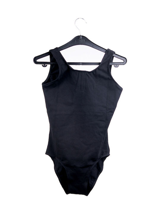 Godance Kids' Sleeveless Black Bodysuit