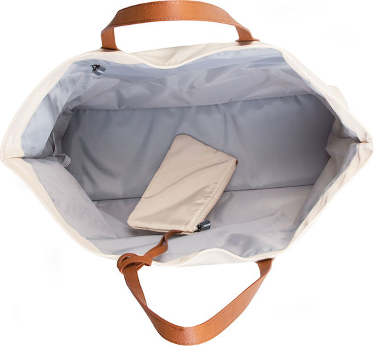 Childhome Τσάντα-Αλλαξιέρα Ώμου/Χειρός Family Off White 55x18x40εκ.