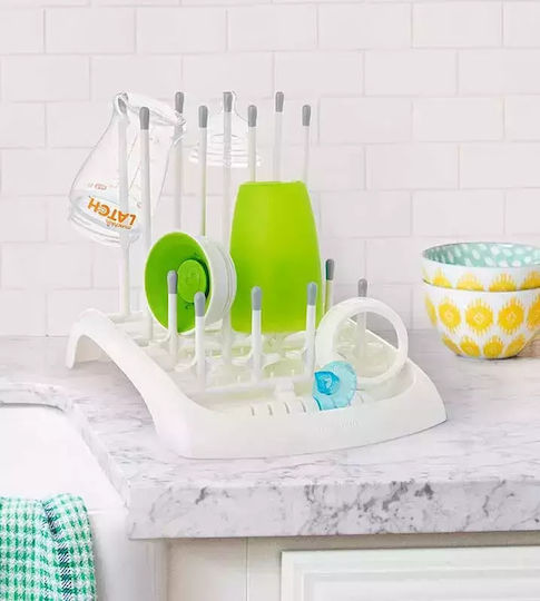 Munchkin Στεγνωτήρας για 8 Μπιμπερό Γκρι Deluxe Drying Rack