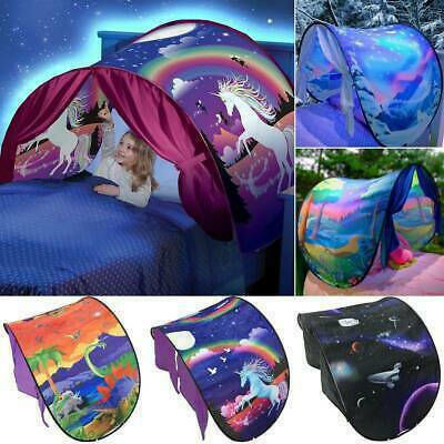 Kids Bed Tunnel Magical Forest Purple