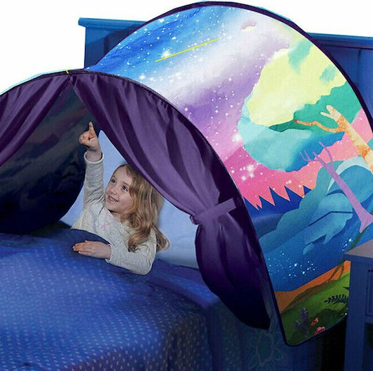 Kids Bed Tunnel Magical Forest Purple