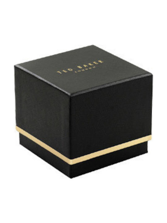 Ted Baker Bow Collection Ρολόι Μπαταρίας με Δερμάτινο Λουράκι
