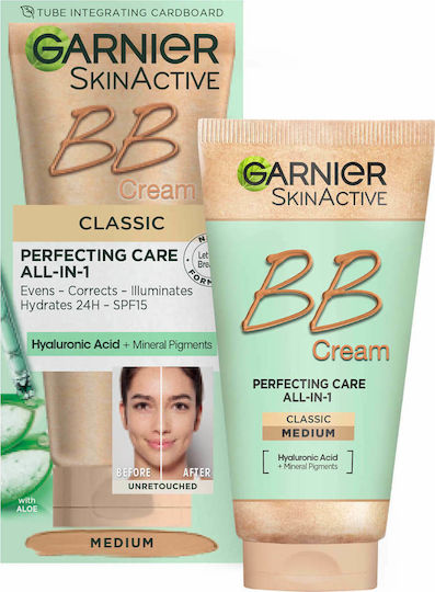 Garnier SkinActive BB Classic Medium 24h Cream Day with SPF10 with Aloe Vera 50ml