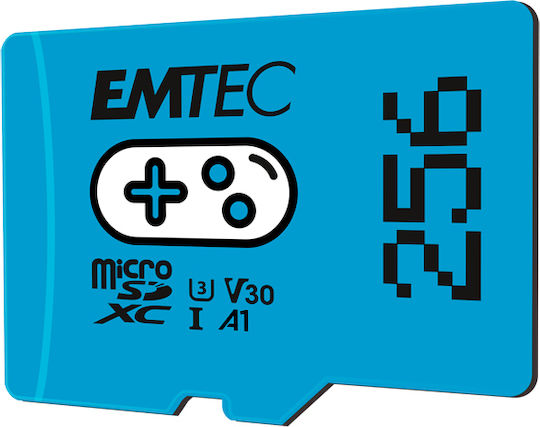 Emtec Gaming microSDXC 256GB U3 V30 A1 UHS-I 100MB/s