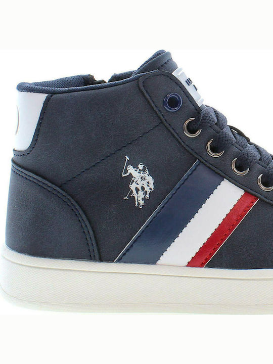 Παιδικά Sneakers High Navy Μπλε