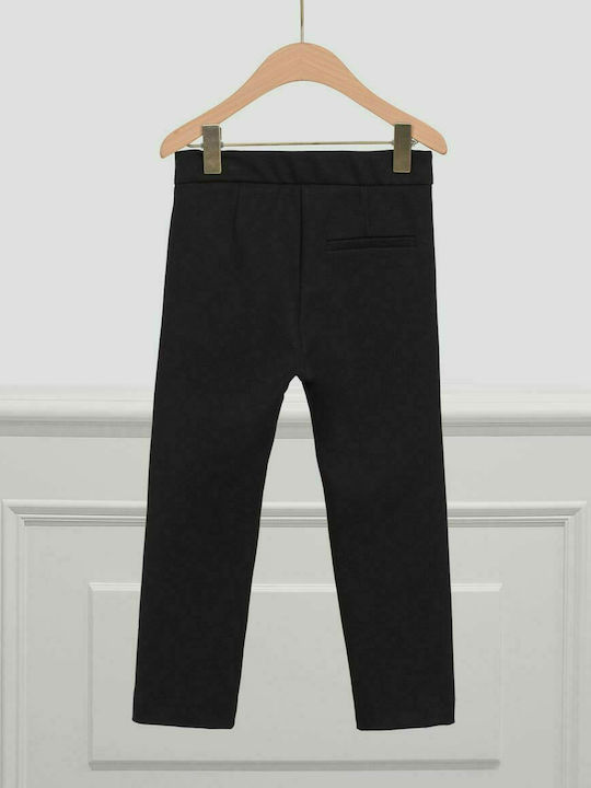 Abel & Lula Pantaloni copii din material textil Negru