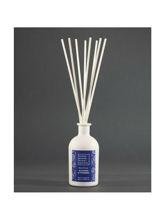 Sanko Scent Diffuser with Fragrance Almonds & Cherries SC-RD00091 250ml