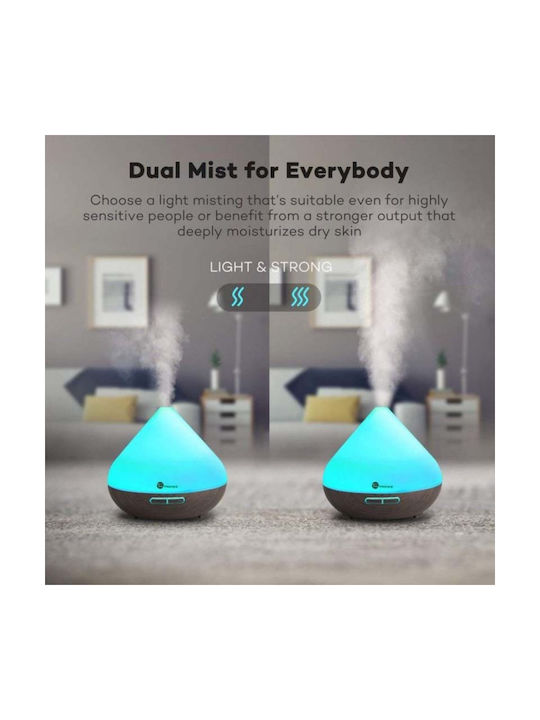 TaoTronics Led Aromatherapy Diffuser TT-AD002 with Timer Brown 300ml