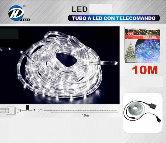 Φωτοσωλήνας 220V Kaltes Weiß mit Programmen 10m IP44