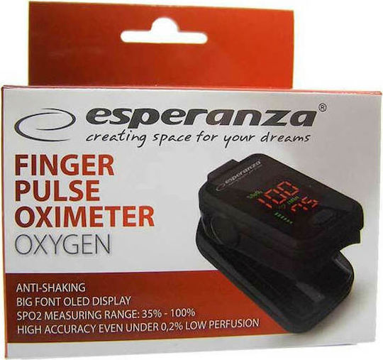 Esperanza Oximetru de Puls Degetul Negru