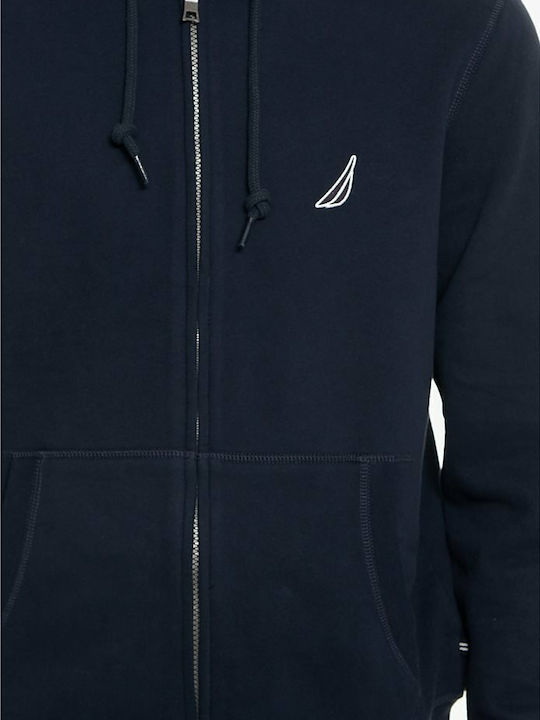 Sweatshirt with Hood Navy
