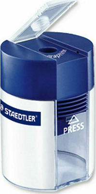 Staedtler 511001 Plastic Pencil Sharpener Barrel Blue