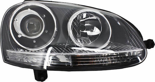 Carner Μπροστινά Φανάρια για Volkswagen Golf V Look Χρωμίου 2003-2008 2τμχ