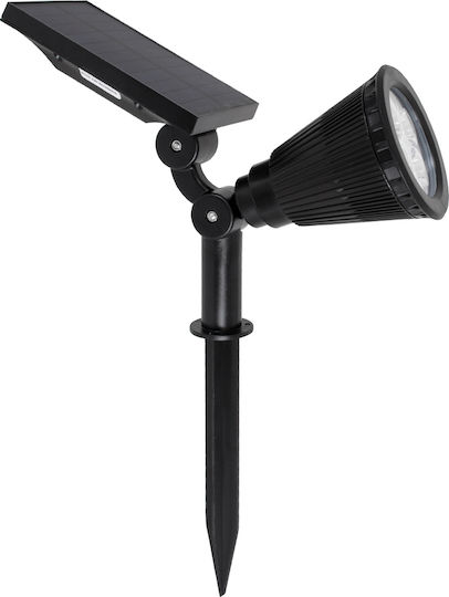 GloboStar Καρφωτό Ηλιακό Φωτιστικό 8W 800lm Θερμό Λευκό 3000K με Φωτοκύτταρο IP67