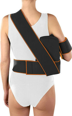 Ortholand 84502 Shoulder Abduction Immobilization Splint Black