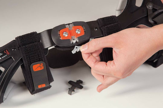 Ortholand 33040 Pluspoint 4 4-Point Patellofemoral Splint Left Side Black