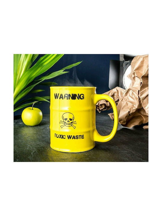 Toxic Waste Κούπα Κεραμική Κίτρινη 450ml