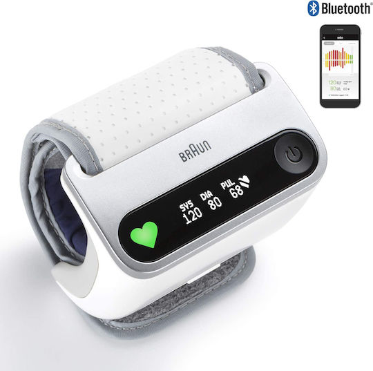 Braun iCheck 7 Electronical Blood Pressure Monitor Wrist with Bluetooth BPW 4500