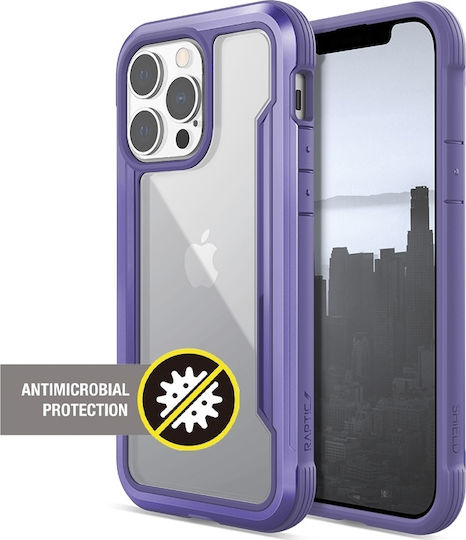 X-Doria Raptic Shield Pro Umschlag Rückseite Kunststoff Lila (iPhone 13 Pro)