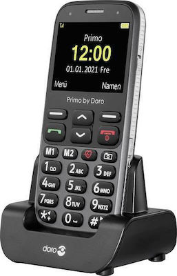 Doro Primo 368 Single SIM Mobile Phone with Large Buttons Graphite