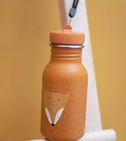Trixie Mr. Fox Παιδικό Παγούρι Ανοξείδωτο Non Spill Πορτοκαλί 350ml