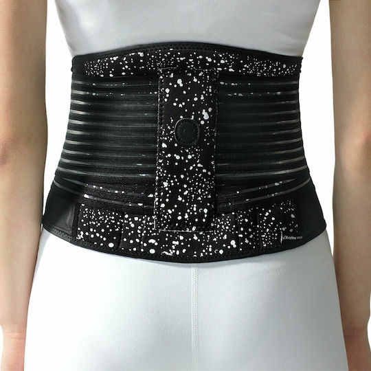 Christou 1910 Back Brace For Pain Relief with Stays for Women in Black Color