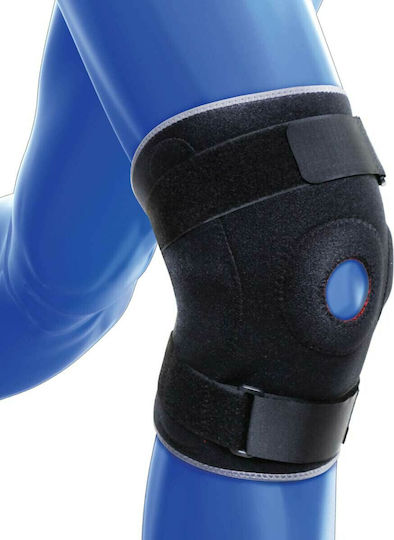 Ortholand ΚED / 415 Knee Brace with Hole & Pads Black