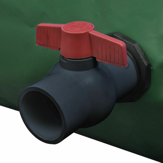 vidaXL Horizontal Parallelepiped Plastic Storage Tank 3000lt for Water Green